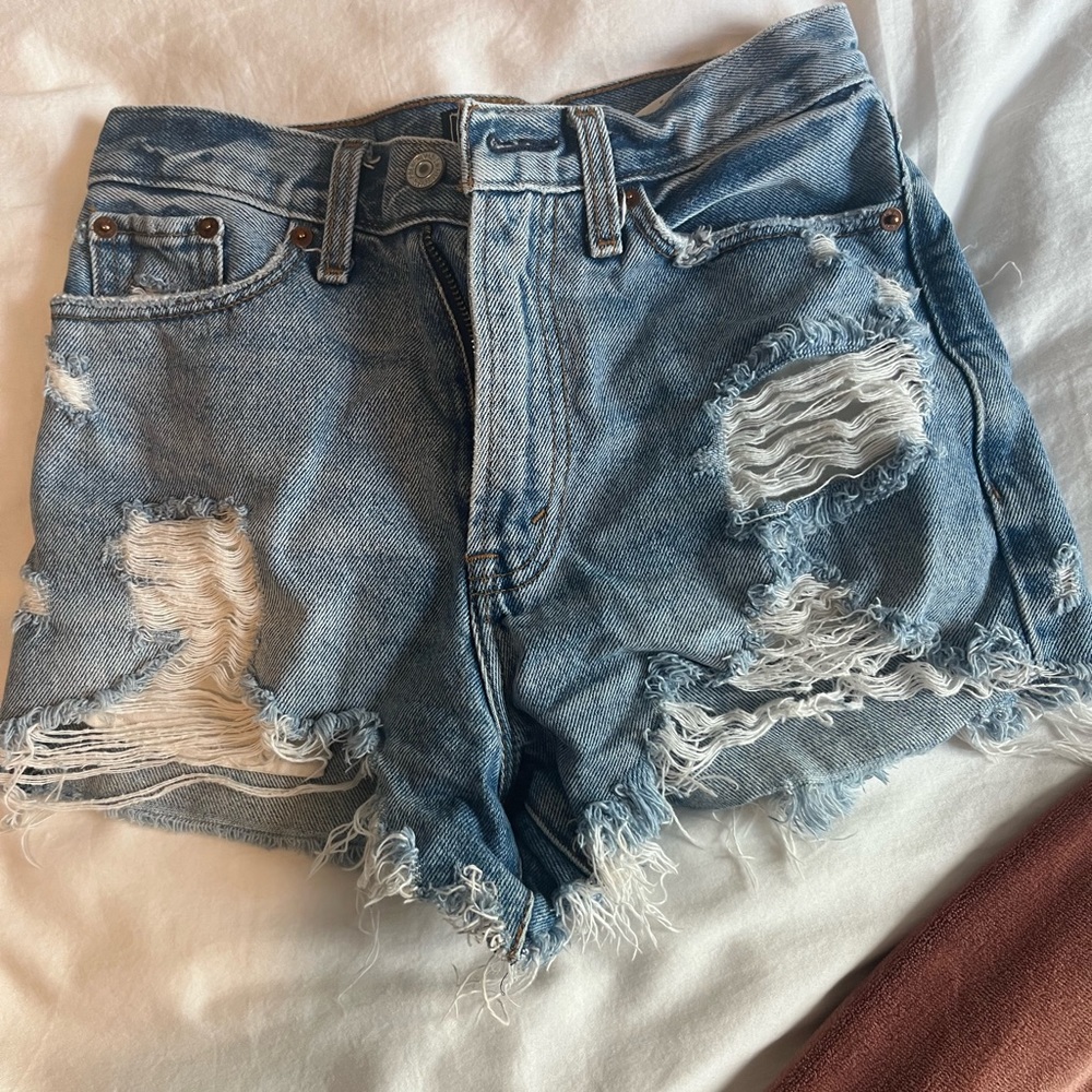 Abercrombie jean shorts